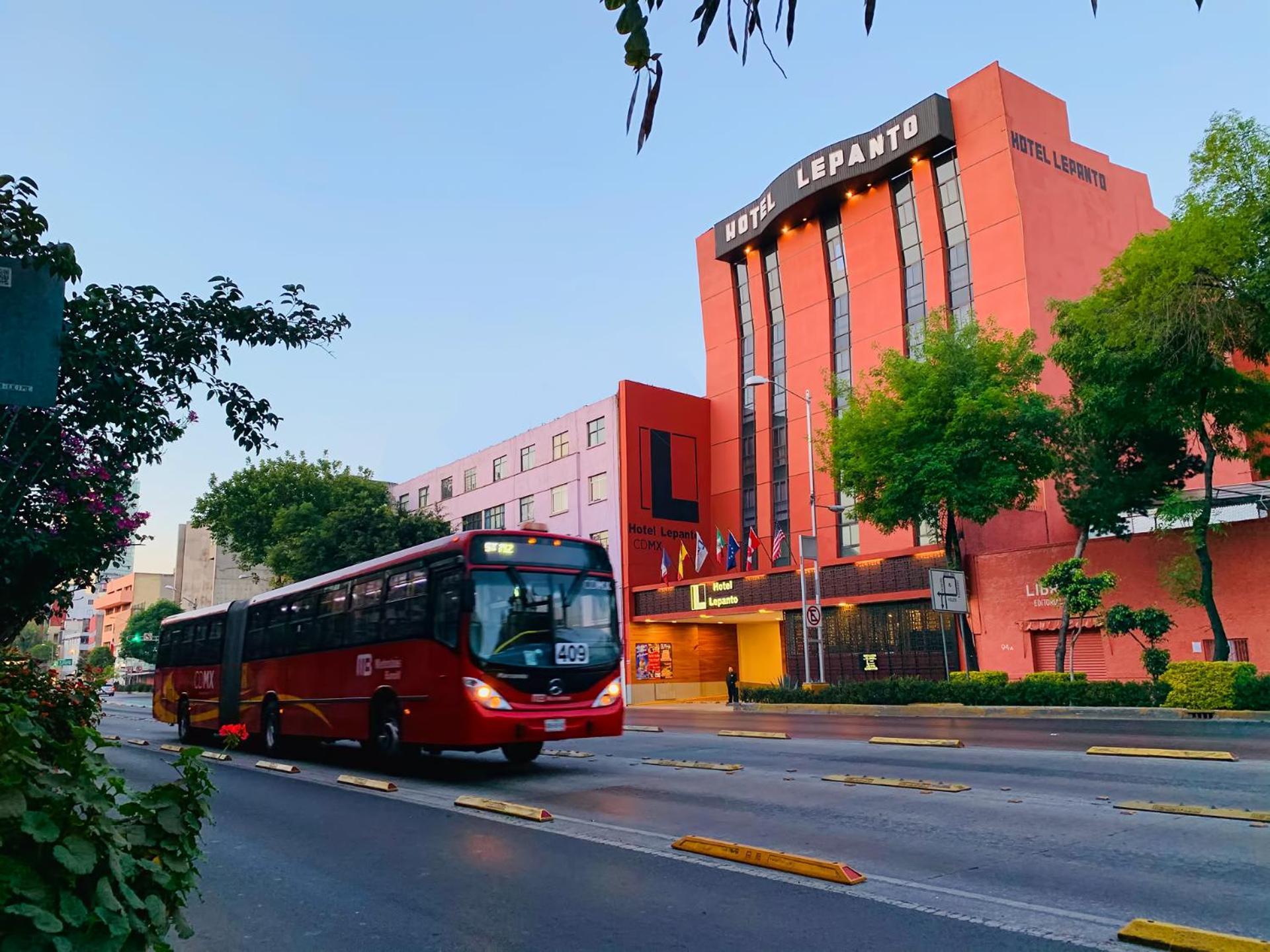 Hotel Lepanto Mexico-stad Buitenkant foto